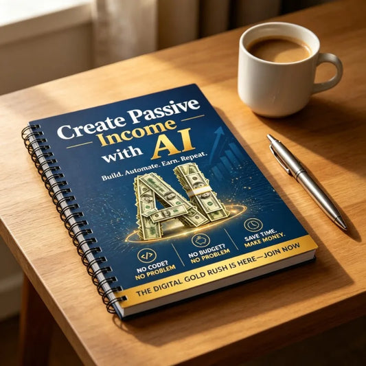 Create Passive Income AI Beginners Guide Strategies Self Management Peaceful Pleasures Health and Wellness