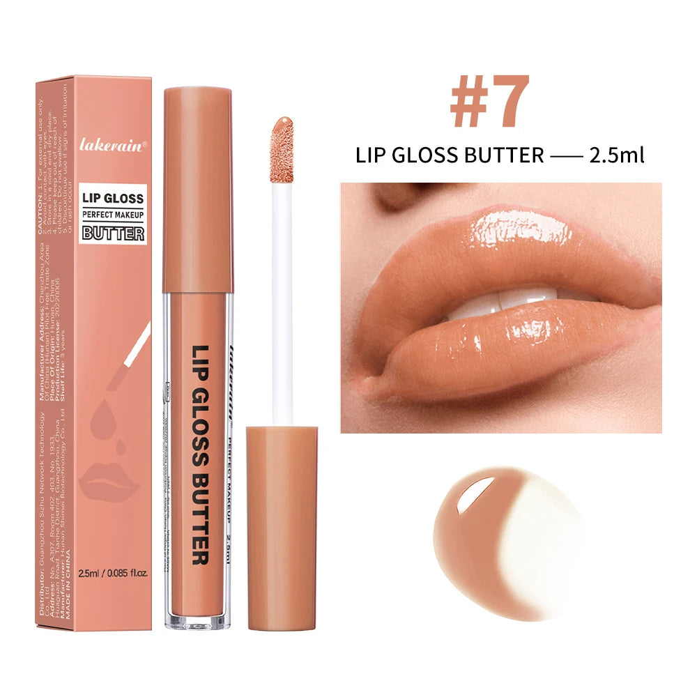 Lip Gloss Lip Stain Plumping Moisturizing Nourish Lubricating Various Colors Bright Lip Tint Long Lasting Lipgloss Cosmetics Peaceful Pleasures Health and Wellness color 7