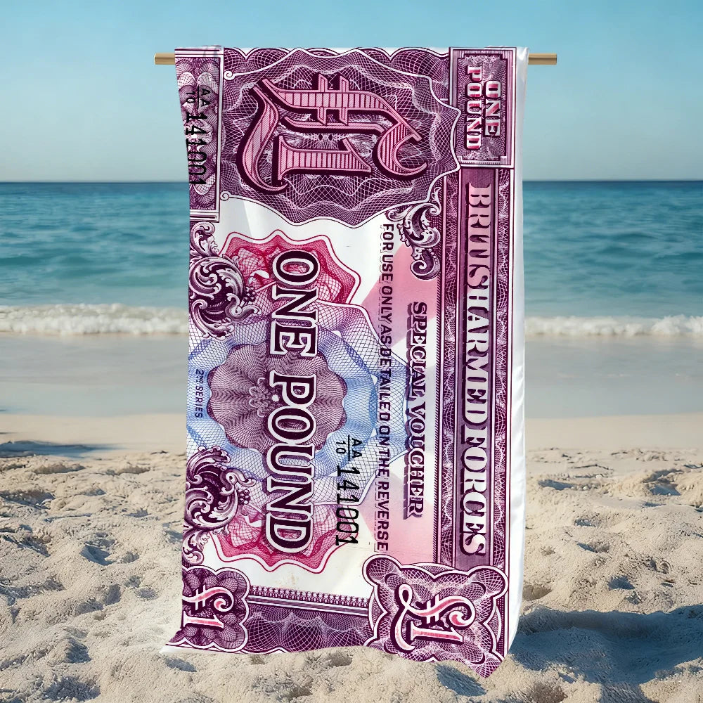 Quick-Dry Microfiber Beach Towel | Pool, Gym & Travel Quick-Dry Beach Towel Peaceful Pleasures Health and Wellness