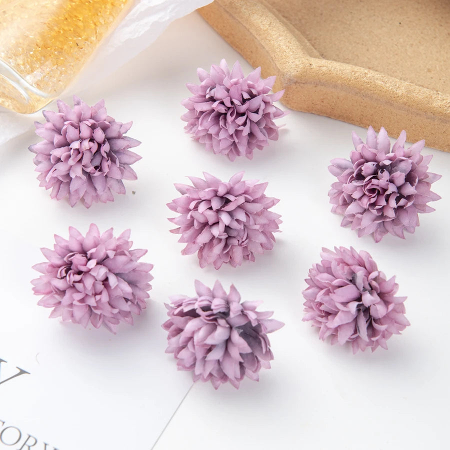 50/100 Silk Carnation Flower Heads – Wedding & DIY Décor