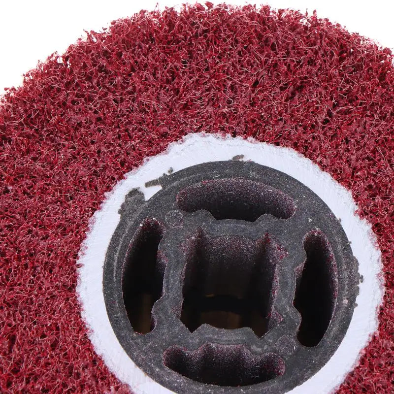 120mm Drum Polishing Wheel | Wire Drawing Abrasive Brush