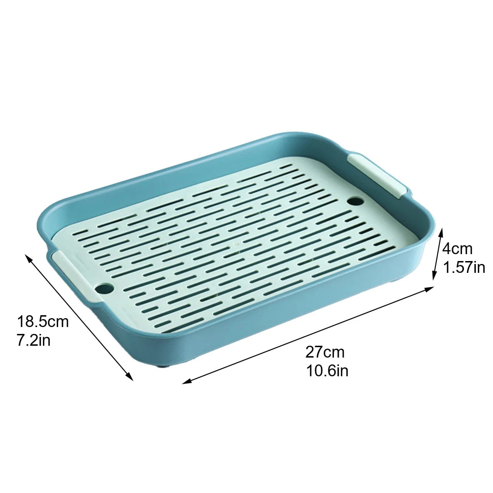 Corner Litter Tray for Rabbits, Guinea Pigs & Small Pets