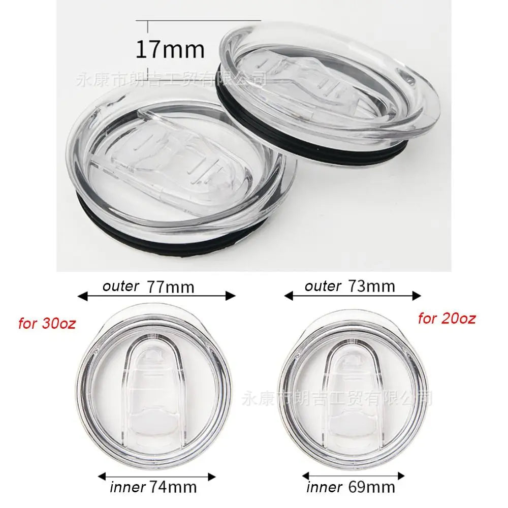 2-Pack Spill-Proof Replacement Lids for 20/30 oz Tumblers