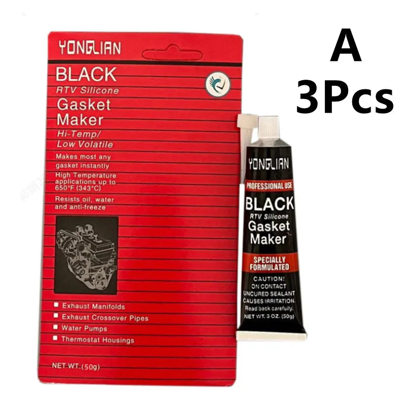 Black RTV Silicone Gasket Maker | High-Temp Engine Sealant