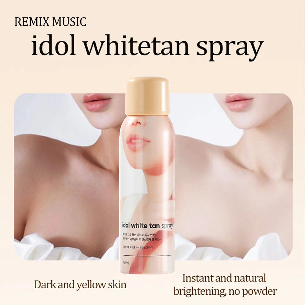 SPF50+ Brightening Body Spray & Niacinamide Sea Salt Scrub Gel