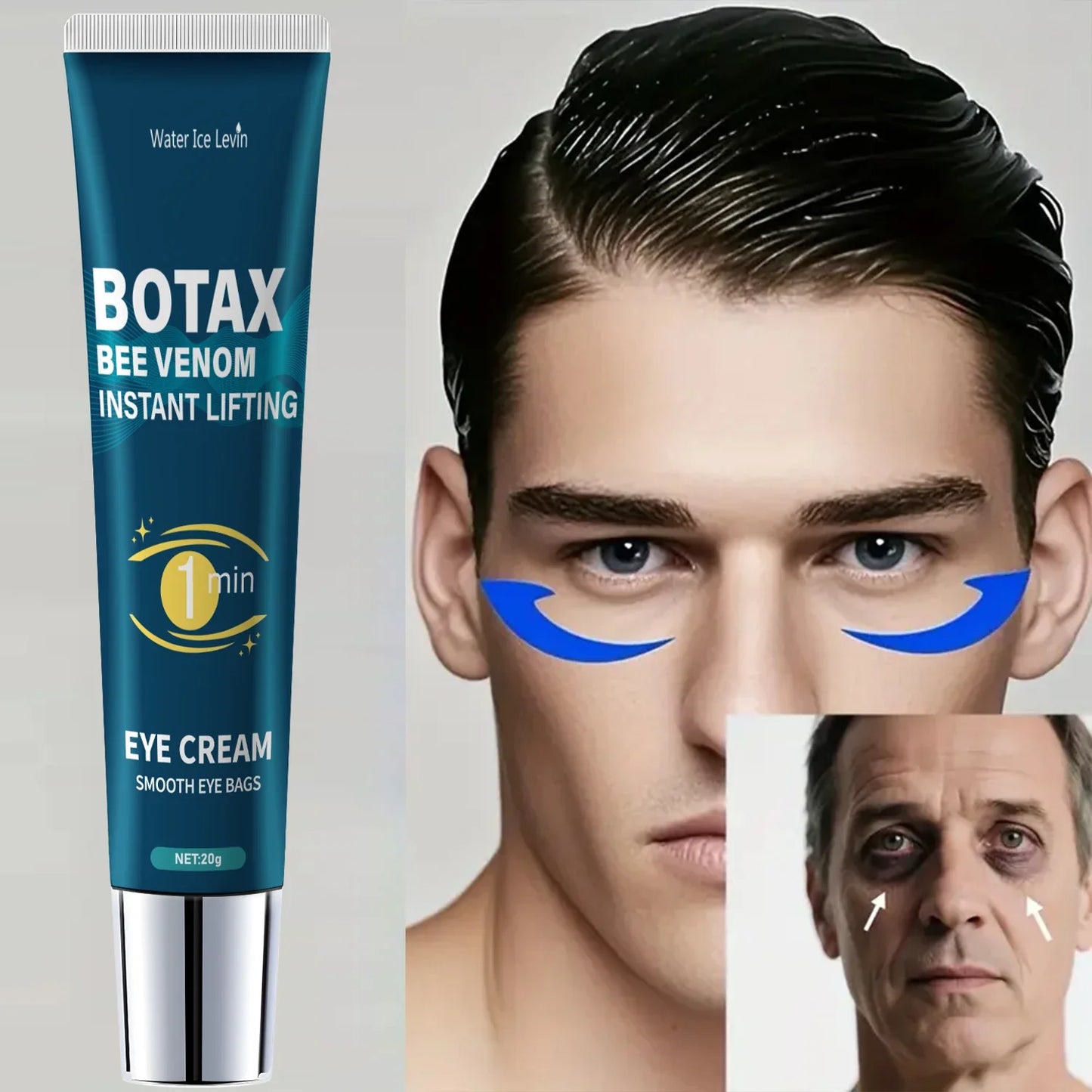 Eye Tightening Gel – Caffeine, Retinol & Hyaluronic Acid