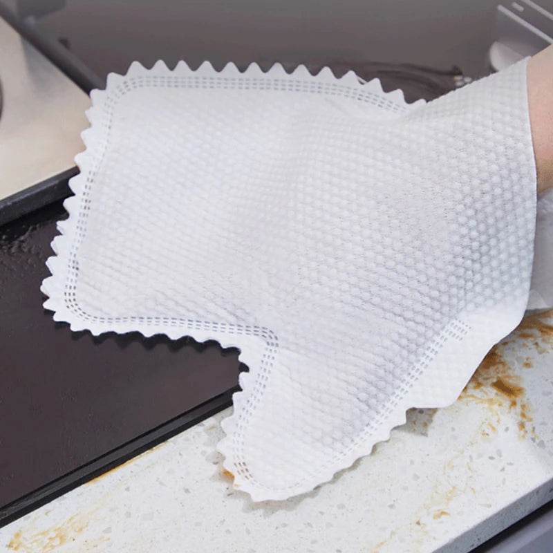 Non-Woven Dust Cleaning Gloves Wet Dry Use – 10 to 30 Pack