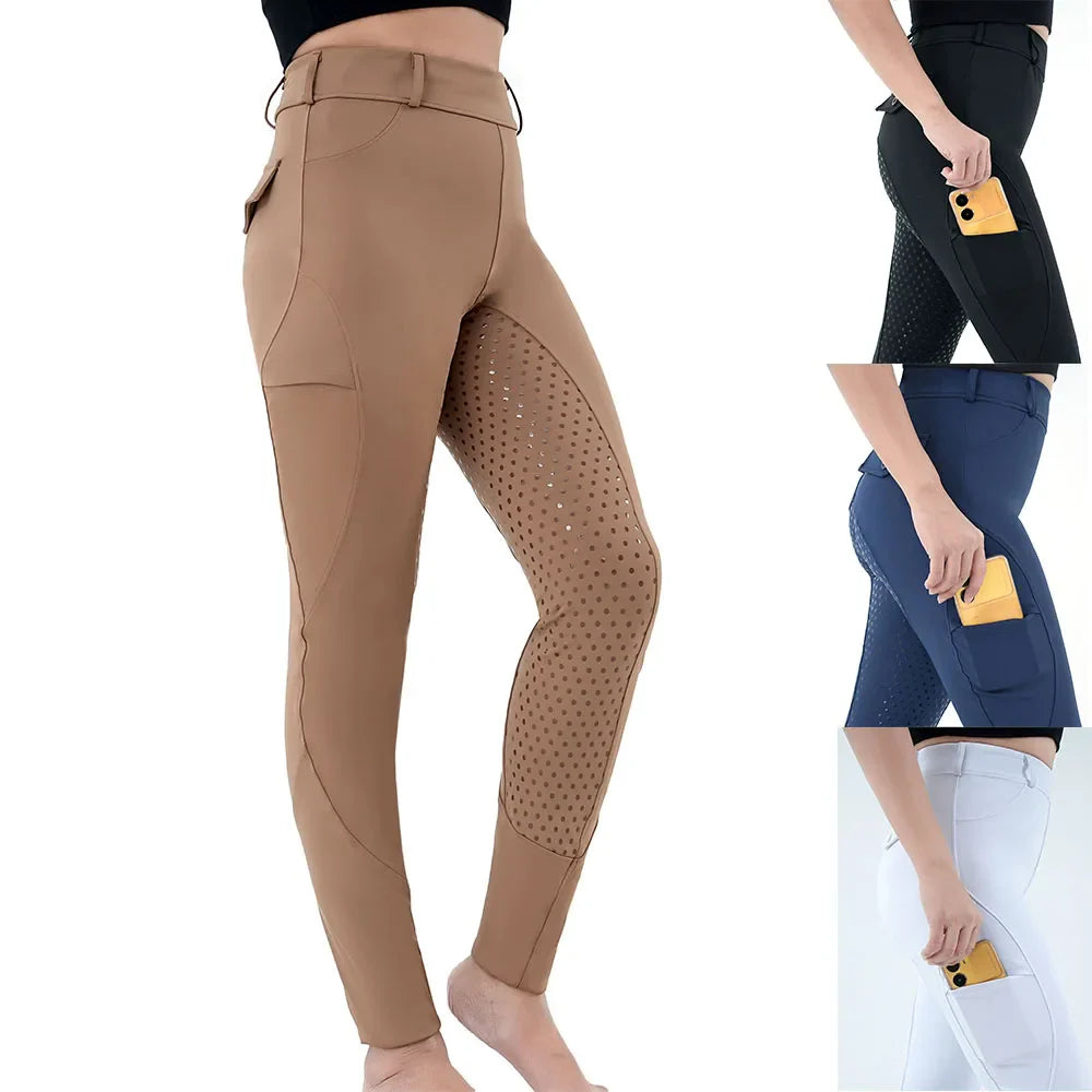Women's Full-Seat Horse Riding Breeches & Equestrian Tights