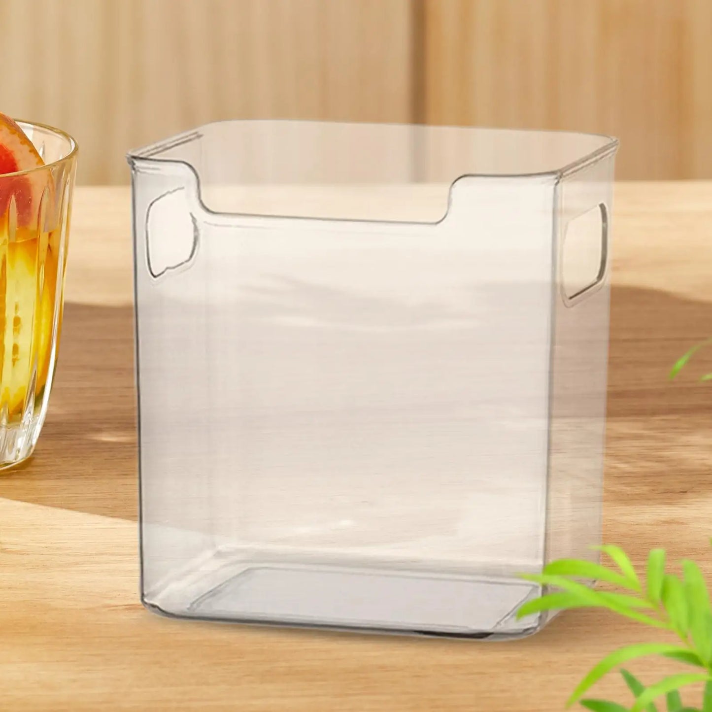 Clear Stackable Fridge Organizer Bins – BPA-Free Storage Boxes
