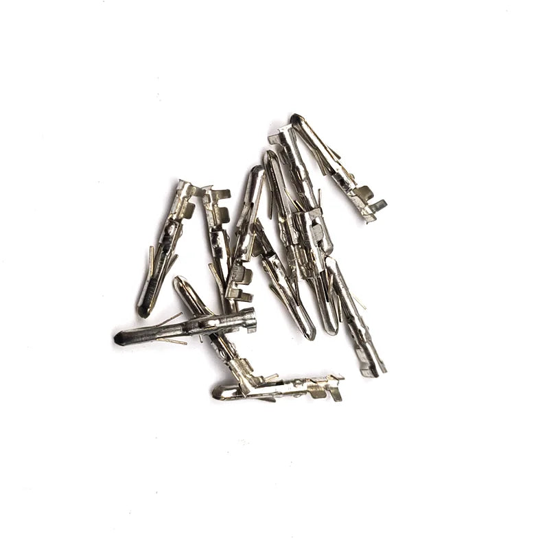 10 Sets Black 5.08mm Large 4 Pin Computer ATX IDE Power Connector Big 4P Housing + Terminals for Computer ATX EPS Power Peaceful Pleasures Health and Wellness Male Pin 20pcs
