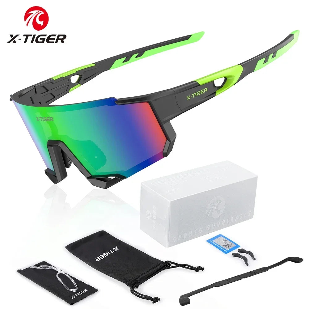 X-TIGER Polarized Cycling Glasses UV400 Sports Sunglasses