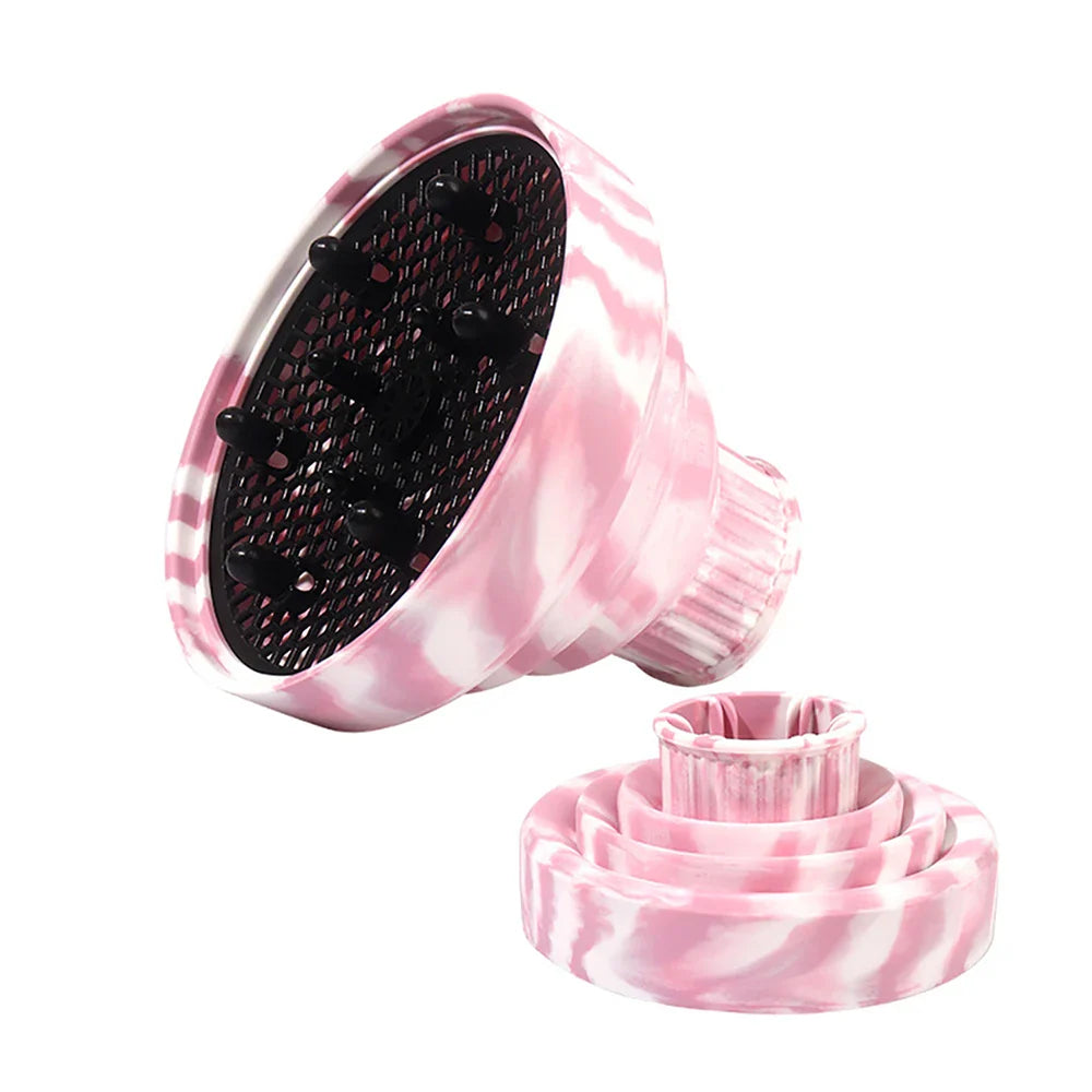 Silicone Hair Dryer Hood Diffuser – Universal Fit Attachment
