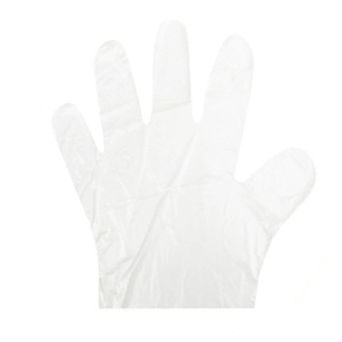 100pcs Plastic Disposable Gloves Transparent Food Handling Gloves for Bulk Food Kitchen Cooking Peaceful Pleasures Health and Wellness 100pcs
