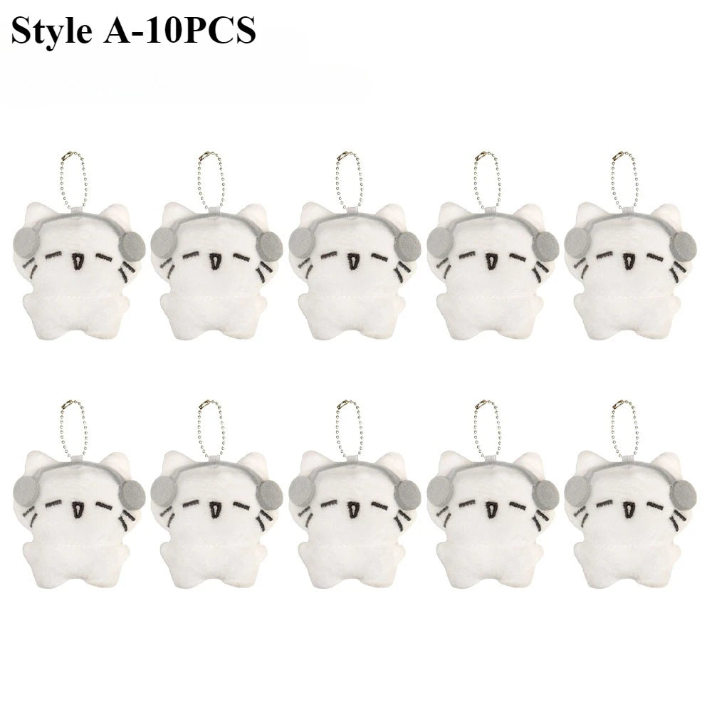 Cute Black Cat Plush Toy Doll Pendant & Gift – 1 to 20 Pack
