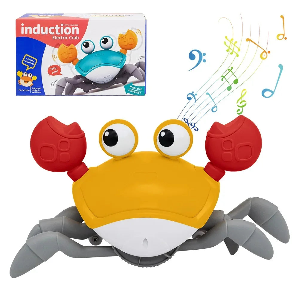 Dancing Crab Crawling Toy – Interactive Infrared Baby Toy Gift