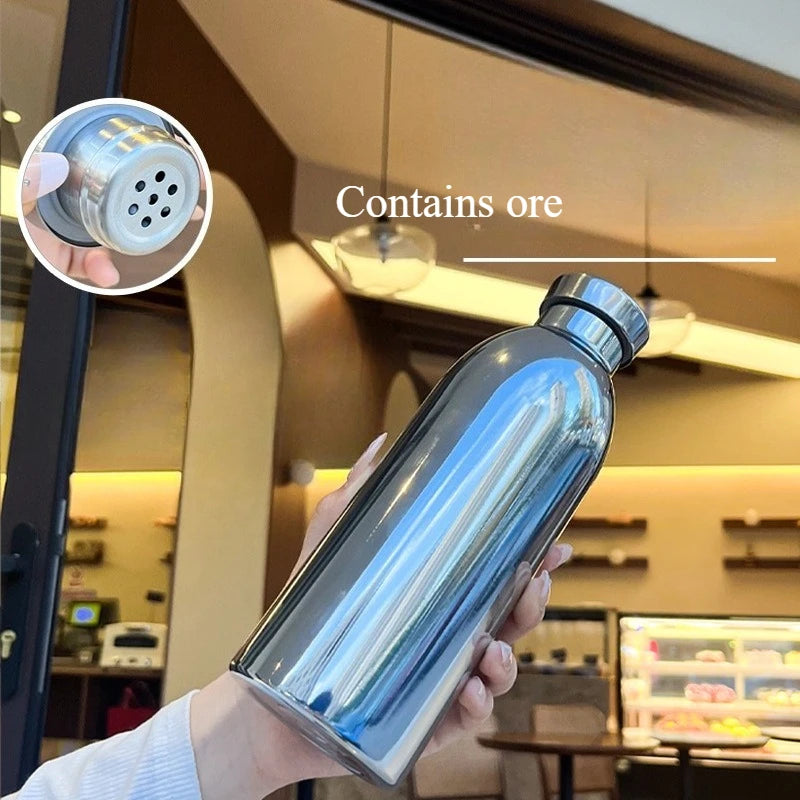 Mirror-Finish Stainless Steel Insulated Travel Cup 500ml Insulated Travel Cup Peaceful Pleasures Health and Wellness