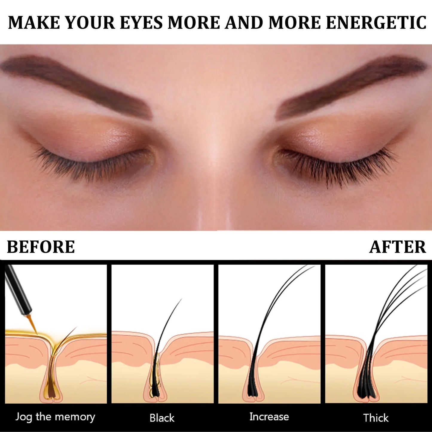 EELHOE 7-Day Eyelash Growth Serum – Thickening & Lengthening