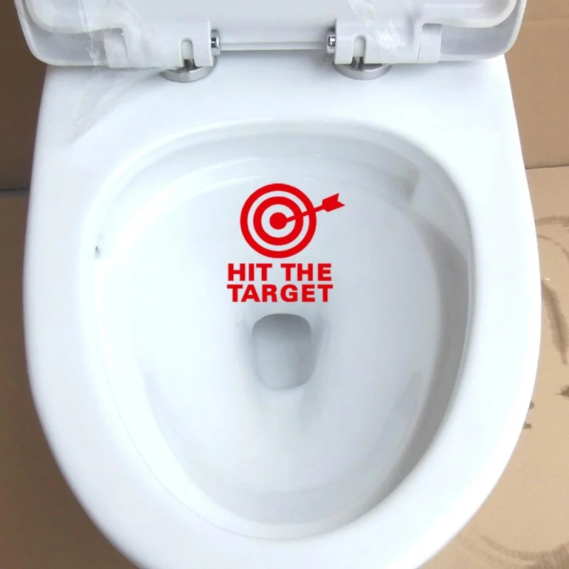 Glow in the Dark Toilet Stickers – Waterproof Bathroom Decals