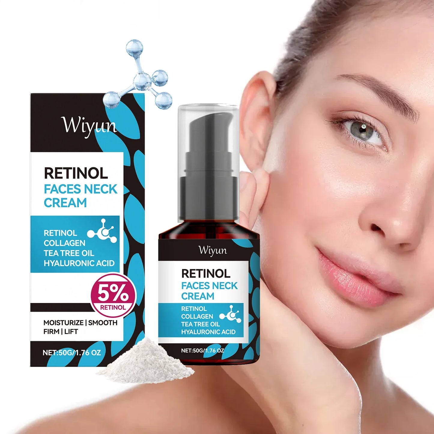 WIYUN Retinol Collagen Firming Face & Neck Cream 50g