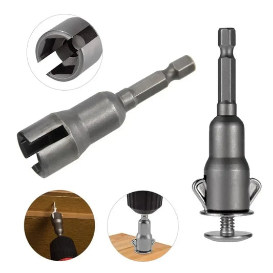 Natural Slotted Butterfly Hole Socket Wrench 65mm Hexagonal Handle Electric Screwdriver Wing Nut Socket Tool Hex Socket Set Peaceful Pleasures Health and Wellness