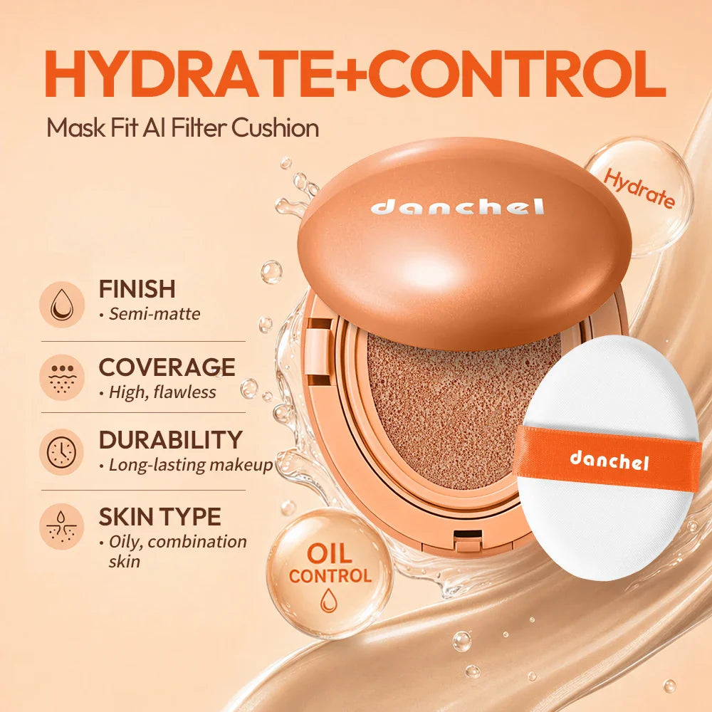 Semi-Matte Air Cushion Foundation – Flawless Transfer-Proof