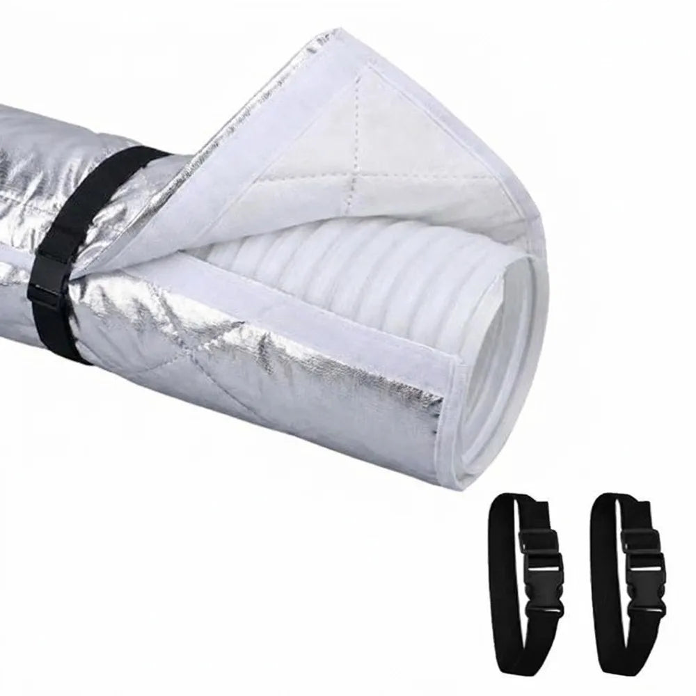 AC Hose Insulation Cover | Thermal Sleeve with Adjustable Straps