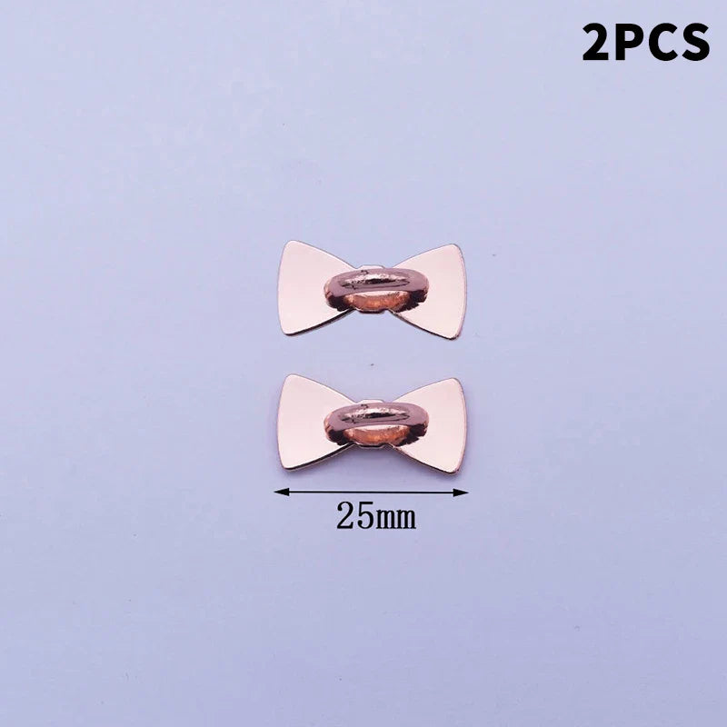 Metal Star Moon Bow Phone Charm Holder & Finger Ring Stand 2/4pc