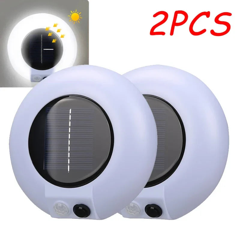 20 LED Solar Motion Sensor Wall Light | IP65 Outdoor Garden