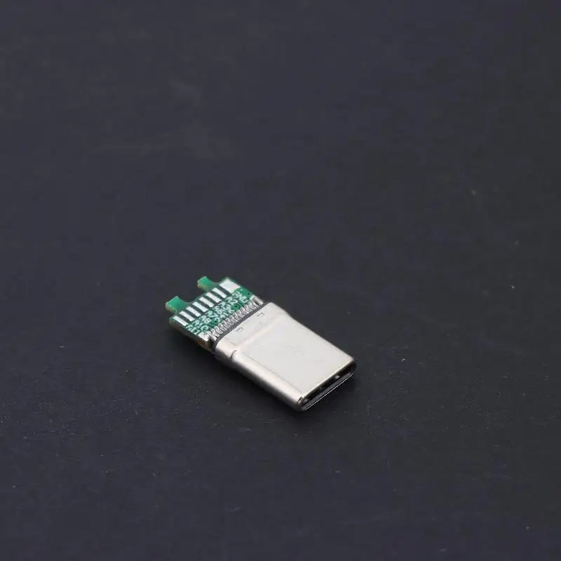 USB-C Male 24P PCB Solder Connector – Fast Charging, 16 Joints