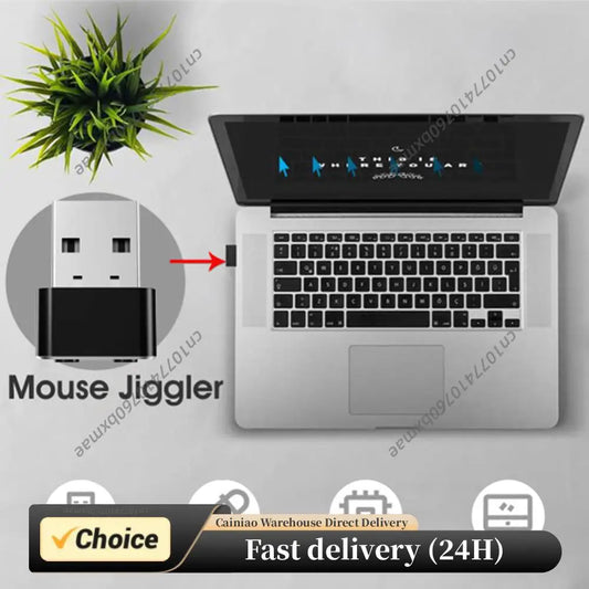 M12 M10 Automatic Mover Cursor Undetectable Mini USB Mouse Jiggler Plug And Play ON/OFF Keeping Computer Awake Simulator Shaker Peaceful Pleasures Health and Wellness