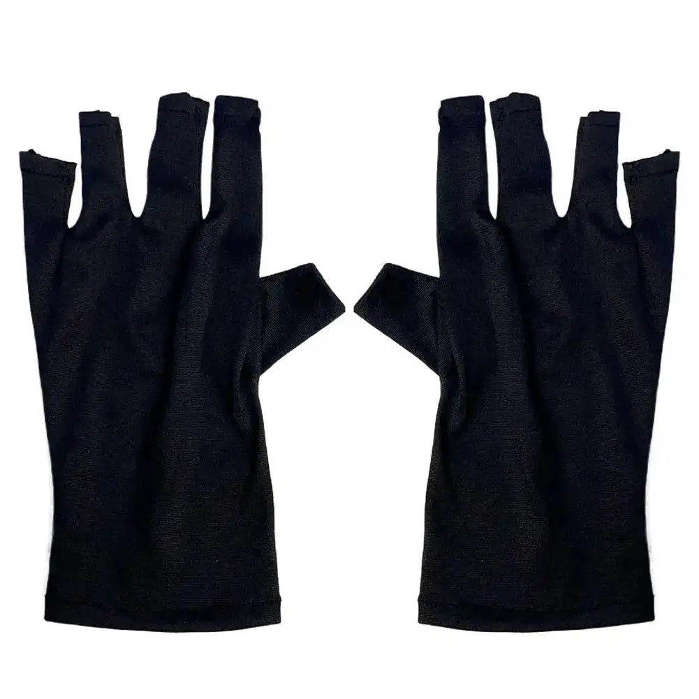UV Protection Gloves for Gel Nail Lamp Peaceful Pleasures Health and Wellness A