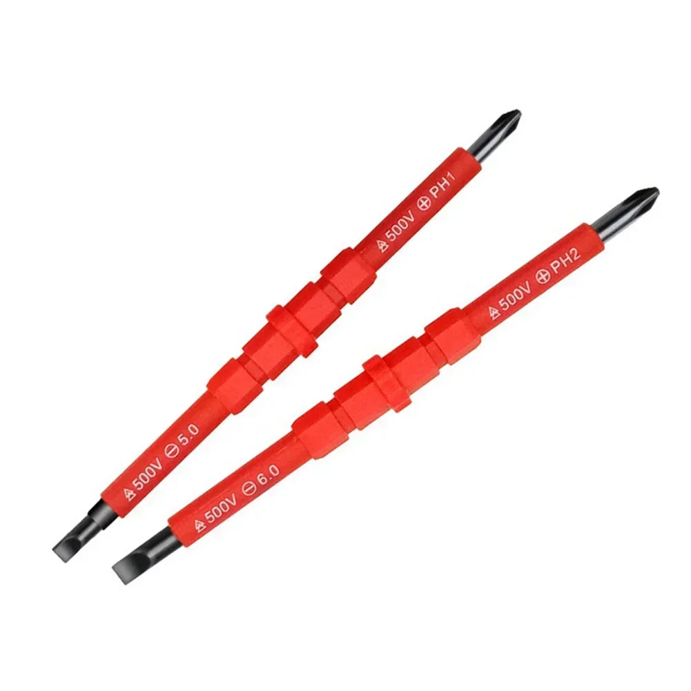 3-Piece Magnetic Screwdriver Set | PH1 PH2 Slotted Bits Screwdriver Set Peaceful Pleasures Health and Wellness