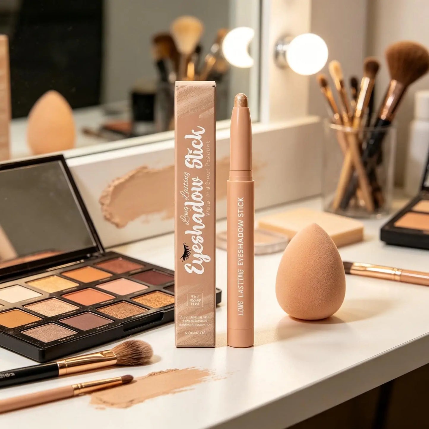Waterproof Eyeshadow Stick | Shimmer, Matte & Glitter Shades