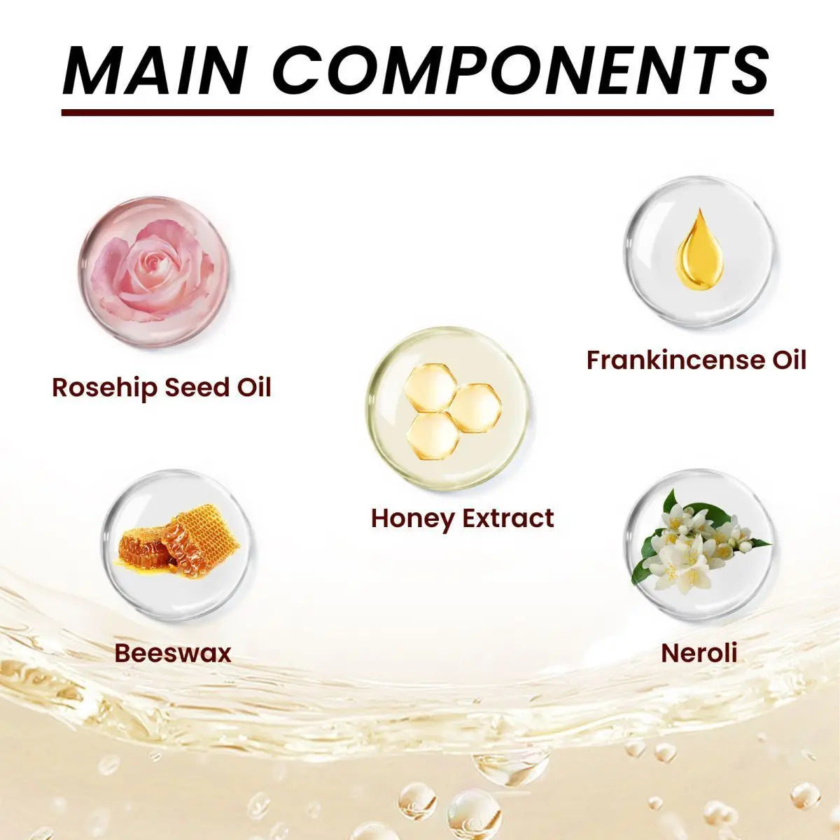 Vitamin C Vitamin E&hyaluronic Acid Professional Facial Essence Shrinks Pores, Reduces Fine Lines, Nourishes Skin Peaceful Pleasures Health and Wellness