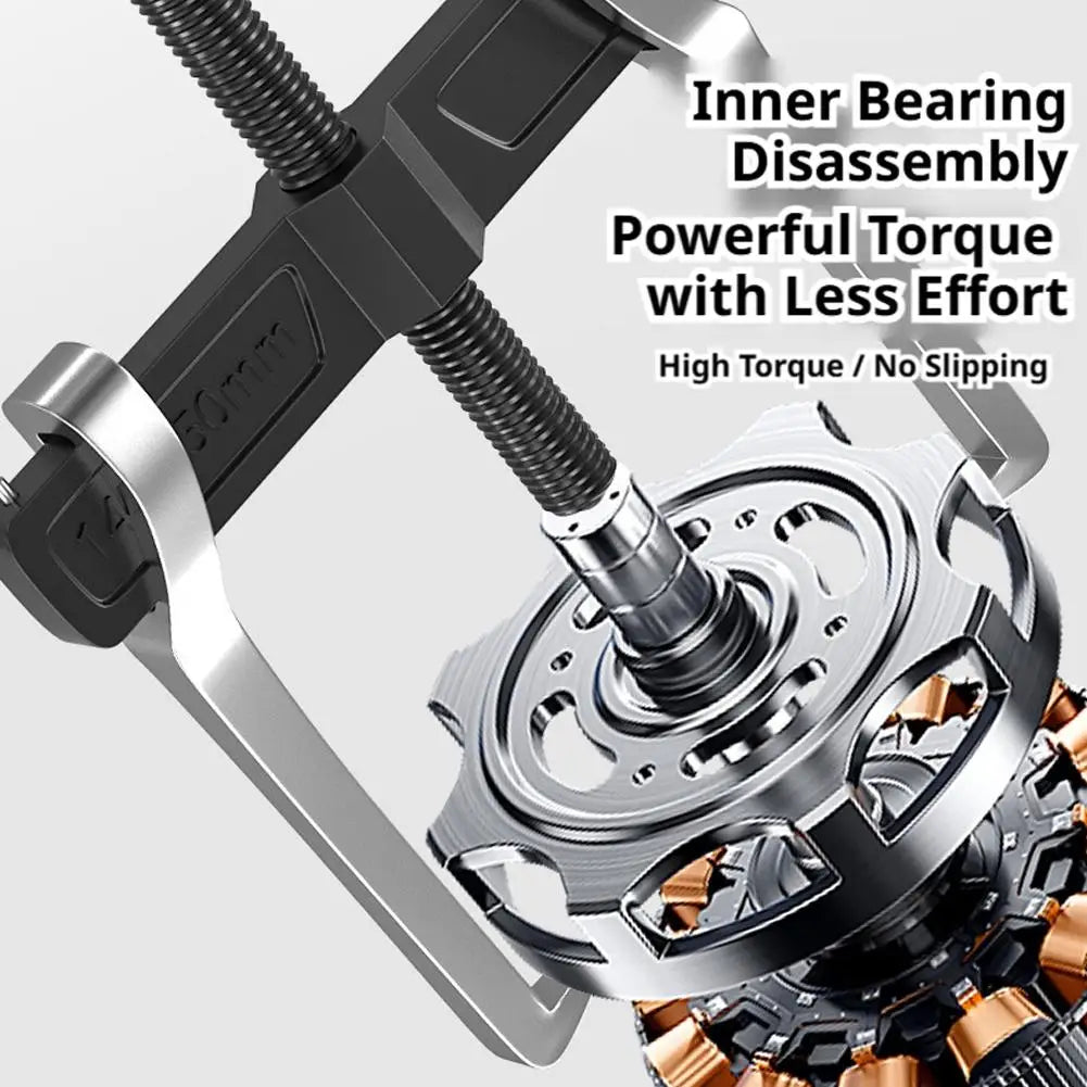 2-Jaw Puller Bearing Removal Tool Puller Roller Extractor Heavy Duty Plug-In Bearing Puller for Auto Disassembly Repair Tool Peaceful Pleasures Health and Wellness