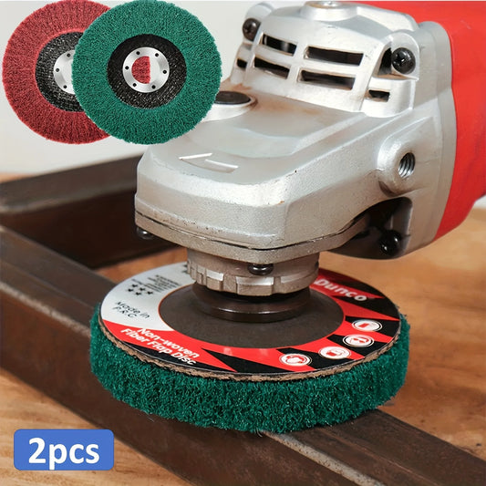 Nylon Fiber Grinding Wheel Pads 4-inch Metal Polishing Used Deburring Peaceful Pleasures Health and Wellness