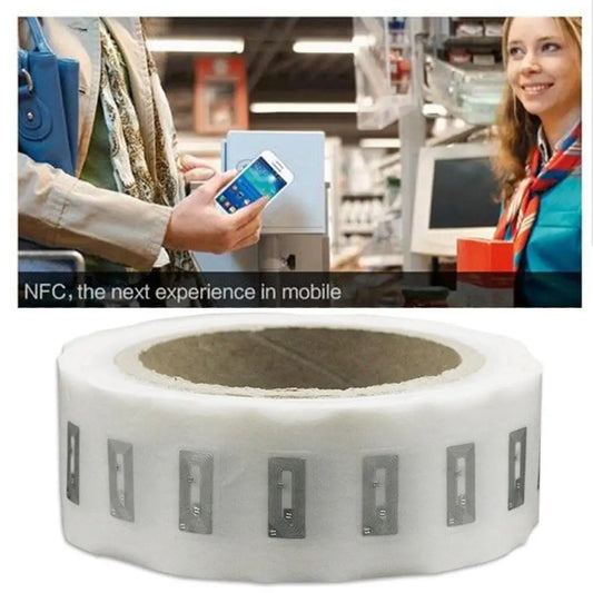 NFC Tags Sticker with NTAG213 Chip for Smartphones Peaceful Pleasures Health and Wellness