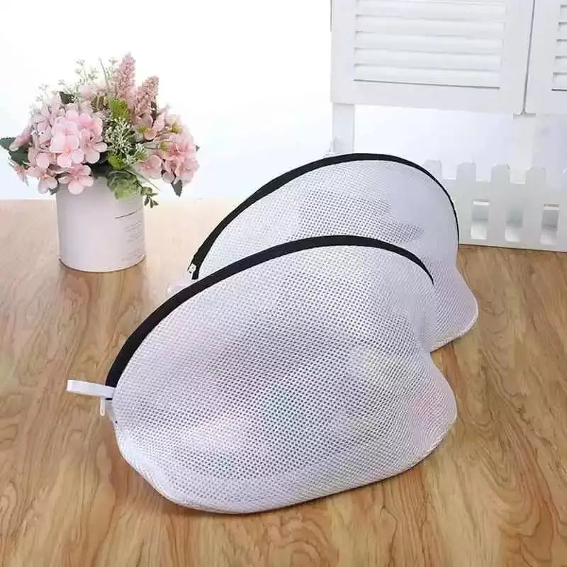 Mesh Laundry Bags with Zipper – Shoe & Delicates Wash Set of 3