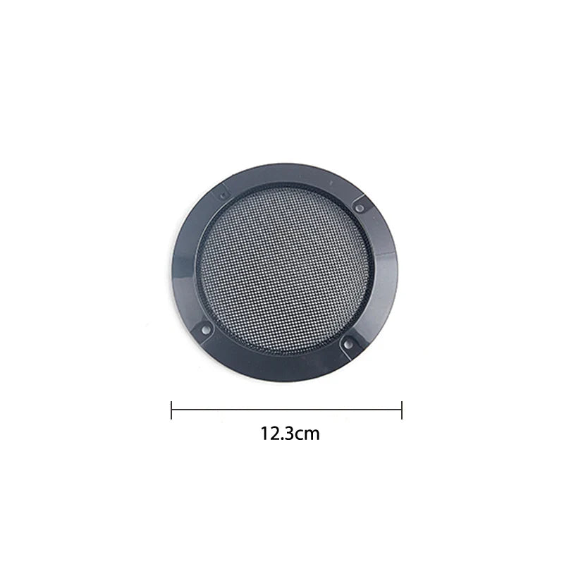 Speaker Grille Cover 2–10 Inch | Metal Mesh & Plastic Frame