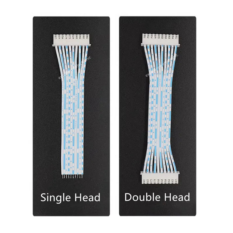 5PCS Blue White XH 2.54mm Pitch Connector Cable XH2.54 Plug Line Length 10/20/30CM 2P/3P/4P/5P/6P/7P/8P/9P/10P/12P 2468-24AWG Peaceful Pleasures Health and Wellness