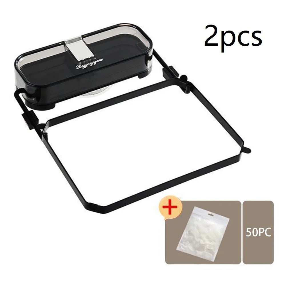Disposable Filter Sink Filter Rack Kitchen Dirt Net Cleaning Mesh Bag Cleaning Kitchen Folding Design Fine Hole Drainage Rack Peaceful Pleasures Health and Wellness 2pcs 2