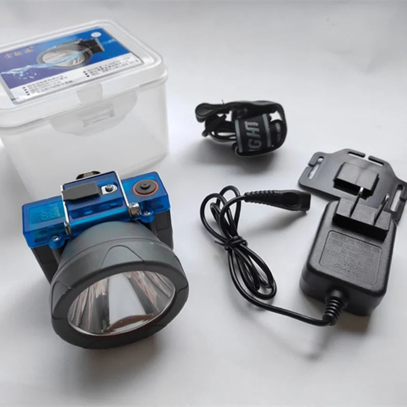 SHINEKNOT IP68 Mining Headlamp 5200mAh | 20-80H LED Light