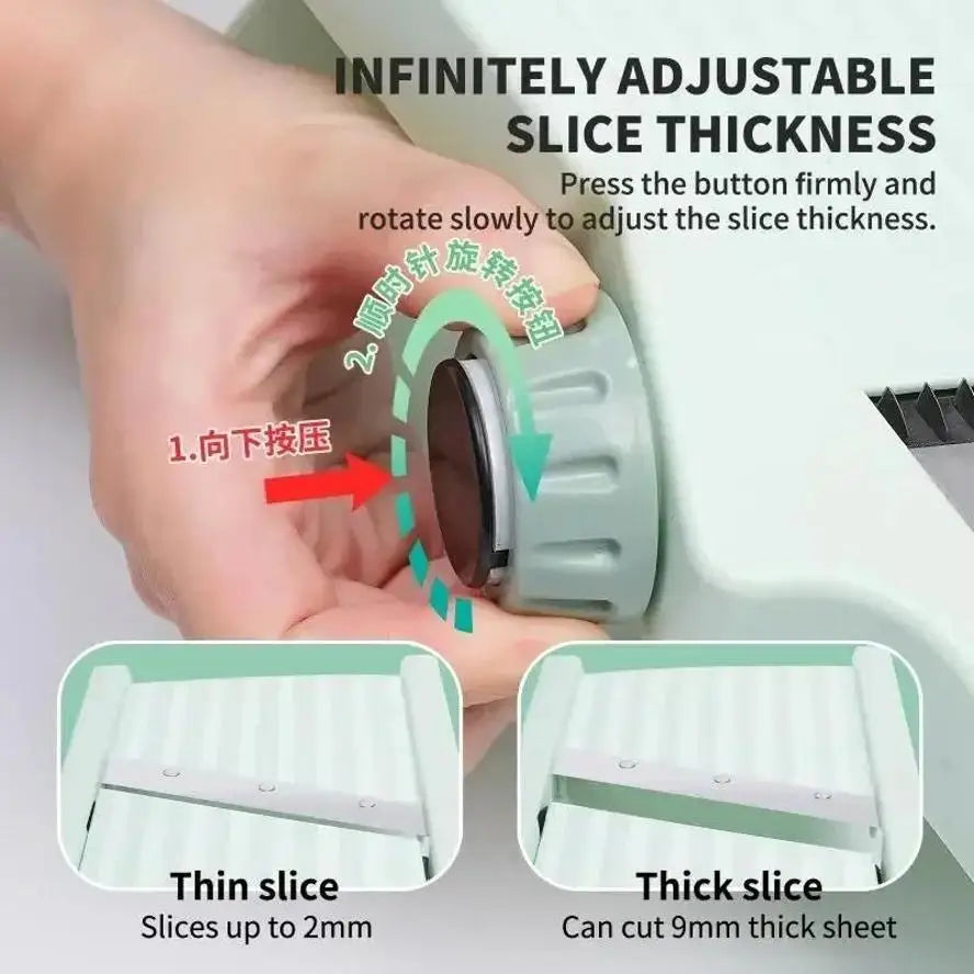 Multi-function Vegetable Slicer Household Fruit Cutter Manual