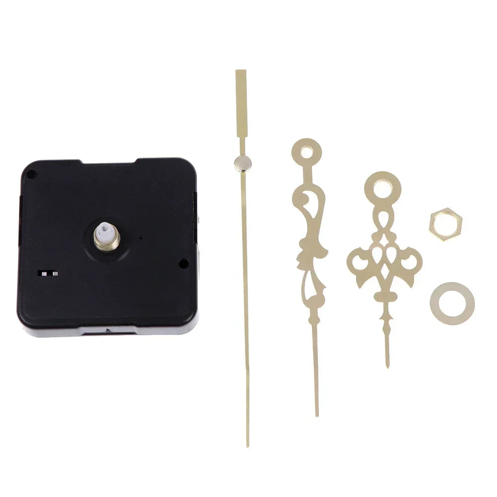 1 Set Hanging DIY Quartz Watch Silent Wall Clock Movement Quartz Repair Movement Clock Mechanism Parts Clock Parts with Needles Peaceful Pleasures Health and Wellness N3