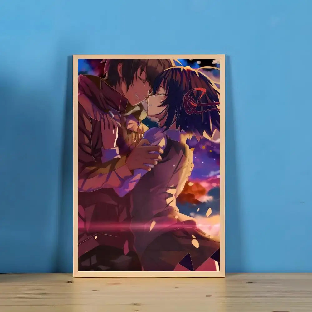 Your Name Anime Canvas Wall Art Poster | Unframed Print