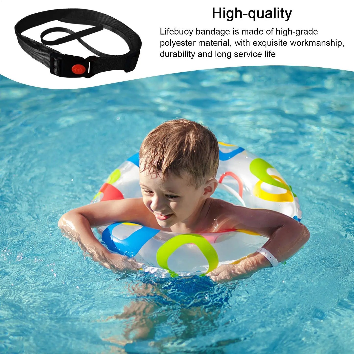 Swim Training Belt & Tether Cord – Pool Resistance Strap