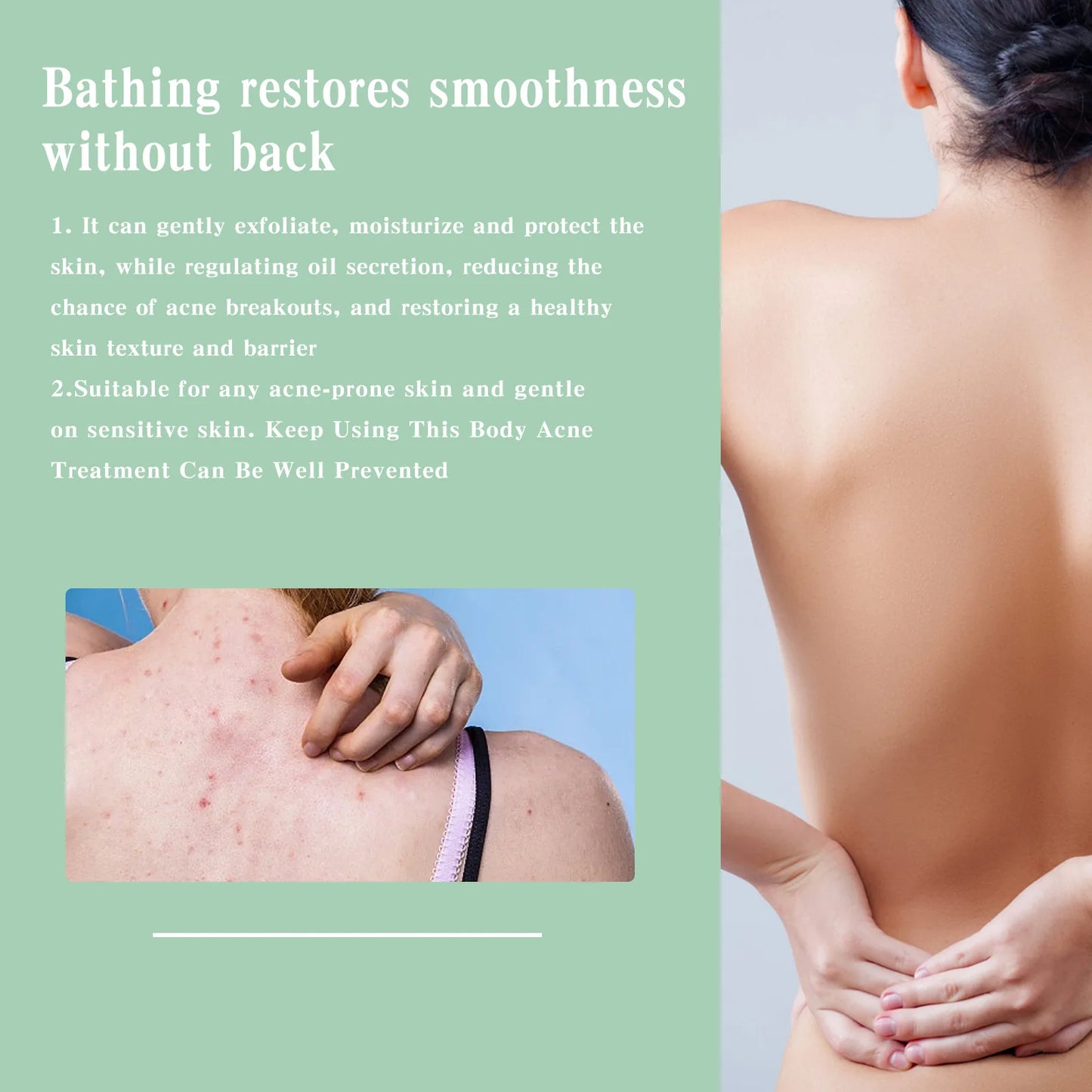 Eelhoe Back & Body Acne Repair Spray 120ml | Clarifying Serum