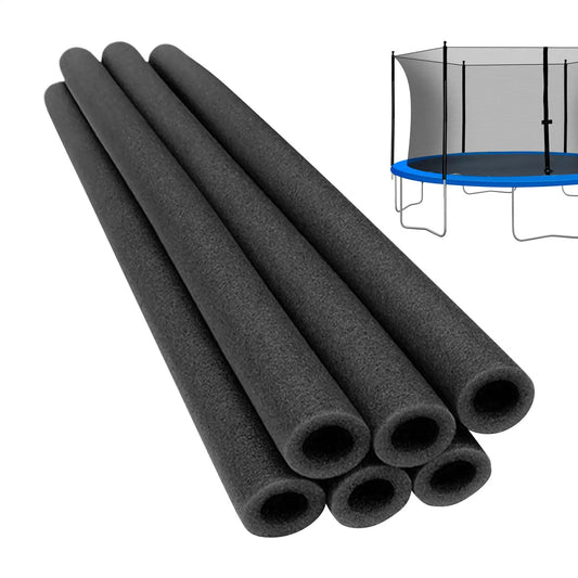 6-Piece Trampoline Pole Covers | Child-Safe Foam Padding Set Trampoline Pole Cover Peaceful Pleasures Health and Wellness