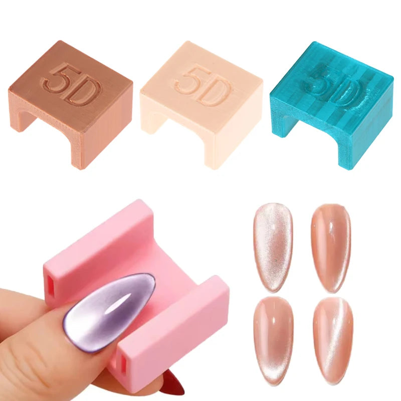 Cat Eye Magnet U-Shaped Nail Art Cat Eye Magnet Stick For Cat Eye Gel Effect Special Velvet 5D Manicure Salon DIY Magnetic Tool Peaceful Pleasures Health and Wellness