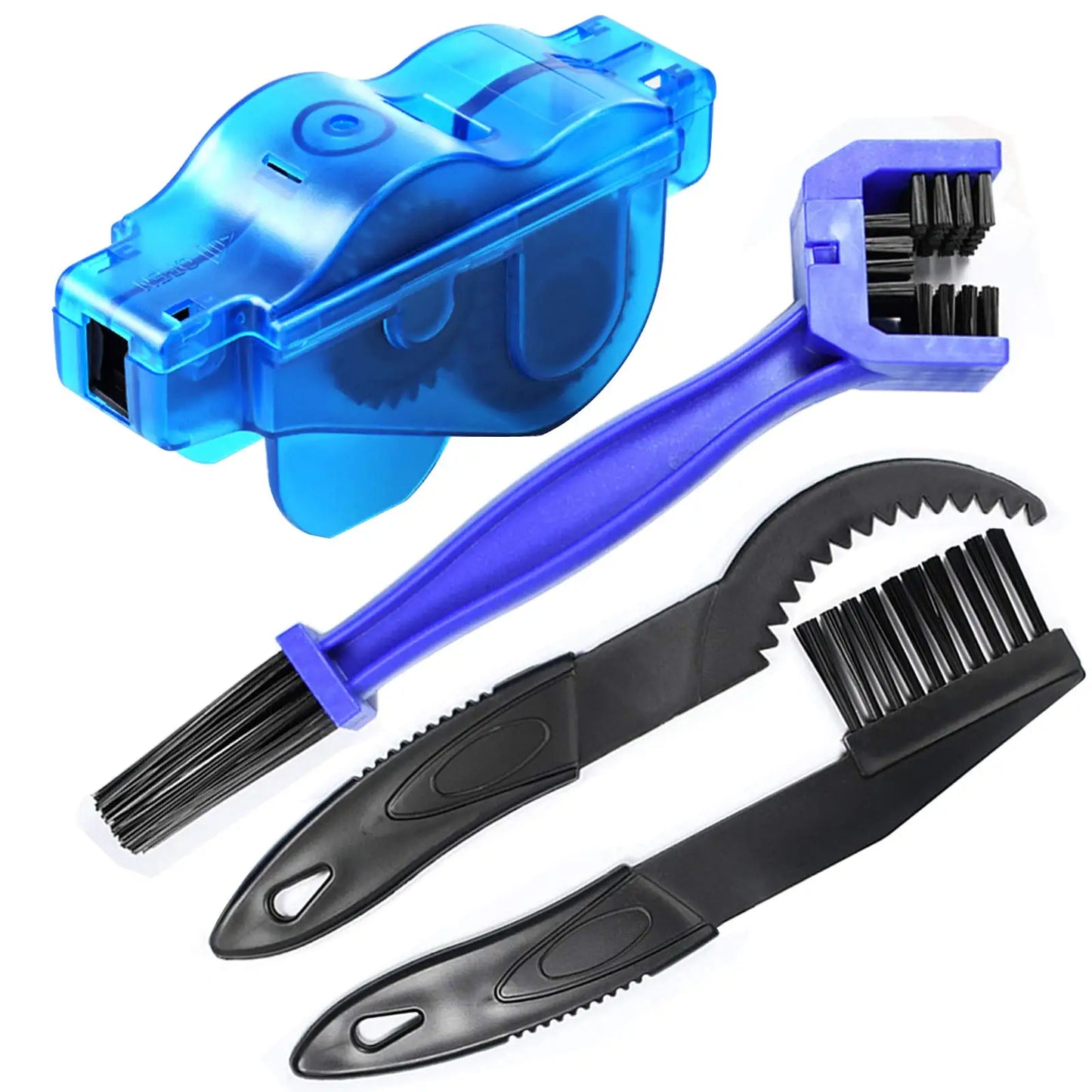 Bike Chain Cleaner, Bike Cleaning Kit, Chain Cleaner for Cycling, Suitable for Mountain Bike, Road Bike, BMX for Drivetrain Peaceful Pleasures Health and Wellness Default Title